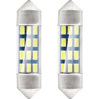 AMIO **LED STANDARD 3014 12SMD Festoon C5W C10W C3W 36mm White 12V – Hledejceny.cz
