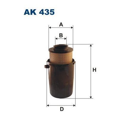 Vzduchový filtr FILTRON AK 435 – Hledejceny.cz