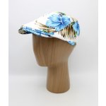 Fiebig Headwear since 1903 letní bílá bavlněná bekovka s tropickým vzorem – Hledejceny.cz