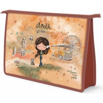 ARGUS Plastová obálka A4+ se zipem Anekke 16630411 – Zboží Mobilmania