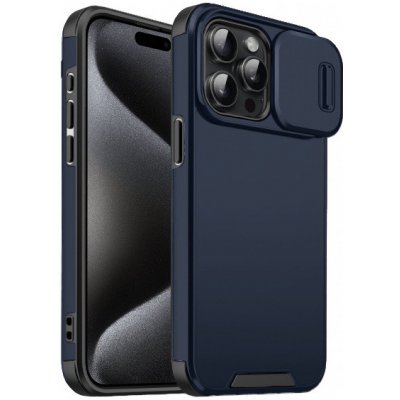 AppleKing matný pro iPhone 15 Pro Max tmavě modrý – Zboží Mobilmania