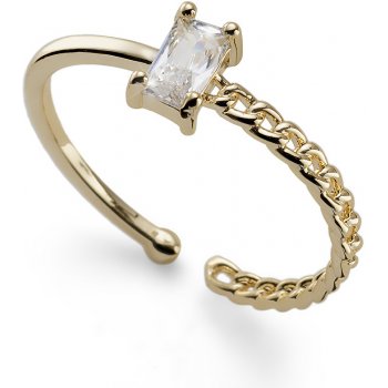 Oliver Weber pozlacený prsten Ariel 41215G M