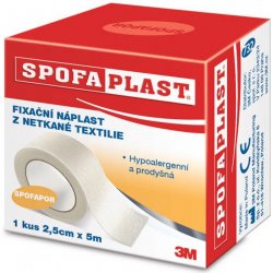 3M Spofaplast Náplast cívková textilní 131SB 2 cm x 5 m