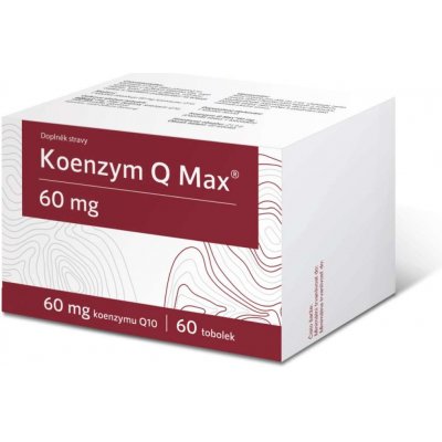 Koenzym Q Max 60mg 60 kapslí