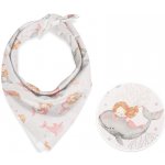 Biante dětský bavlněný šátek Sandra SA-527 Růžové mořské panny s delfíny a velrybami na bílém – Zboží Dáma