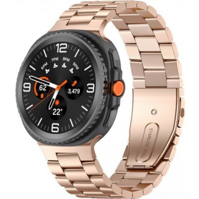 VSECHNONAMOBIL 116991 CLASSIC Kovový řemínek pro Samsung Galaxy Watch8 / Watch8 Classic růžovo-zlatý – Zboží Živě