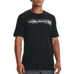 Under Armour UA Camo Chest Stripe SS Triko Černá Pánské – Zboží Dáma