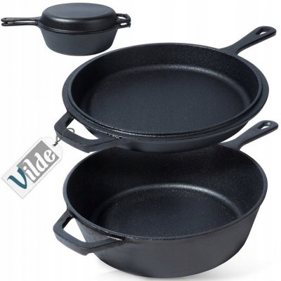 Vilde Hrnec + pánev litina SET 199032 26/24cm, indukce – Zboží Dáma