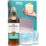 Glenlivet 12y 40% 0,7 l (dárkové balení 2 sklenice) – Zbozi.Blesk.cz