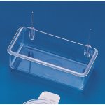 Nobby miska transparentní ptačí obdelník 10 x 4,5 x 3 cm – Zboží Dáma