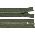 WICO Spirálový zip no.5 nerozepínací 16cm tmavě khaki zelený – Hledejceny.cz