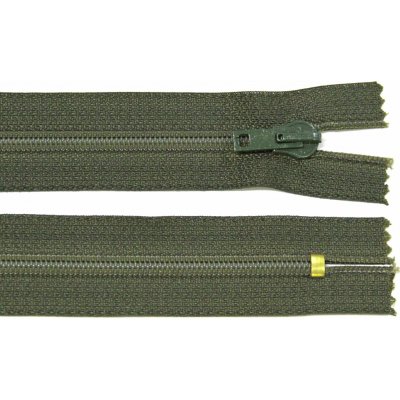 WICO Spirálový zip no.5 nerozepínací 16cm tmavě khaki zelený – Hledejceny.cz