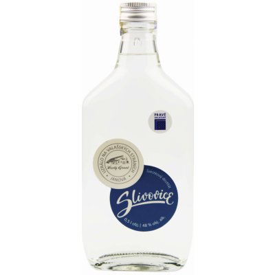 Veselý Grunt Slivovice 48% 0,5 l (holá láhev)