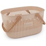 Prima-obchod Plastový košík 20x27 cm, barva 2 pudrová – Sleviste.cz