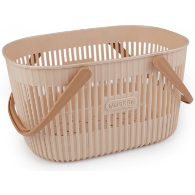Prima-obchod Plastový košík 20x27 cm, barva 2 pudrová – Sleviste.cz