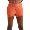 Dámské šortky Craft W šortky ADV Essence 2v1 oranžová