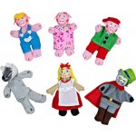 Bigjigs Toys prstoví maňásci pohádkové postavičky