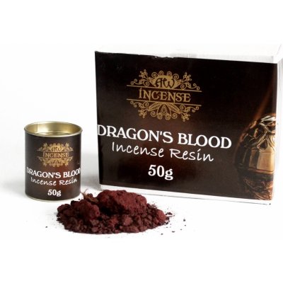 Ancient Wisdom Vonná pryskyřice pro vykuřování Dragons Blood Dračí krev 50 g – Zboží Dáma