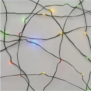Emos D3AM01 LED řetěz nano zelený multicolor 4m