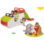Smoby set prolézačka Adventure Car se skluzavkou a houpačka Slon s pohyblivýma ušima 840200-28 – Zbozi.Blesk.cz