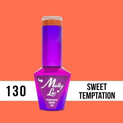 Molly Lac UV/LED gel lak Bubble Tea Sweet Temptation 130 10 ml