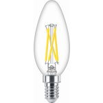 Philips Svíčková LED žárovka MASTER Value DT 1.8-25W E14 B35 CL G – Hledejceny.cz