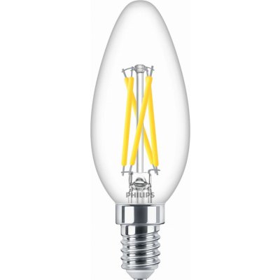 Philips Svíčková LED žárovka MASTER Value DT 1.8-25W E14 B35 CL G – Hledejceny.cz