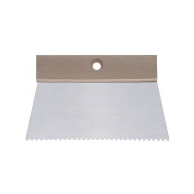 Stěrka kovová zubatá Eko 20 cm, zub 4 x 2,5 x 2,5 Kapriol 23189 – Hledejceny.cz