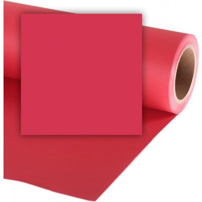 Colorama 2,72 x 11 m, jednobarevné papírové pozadí, Cherry – Zboží Mobilmania