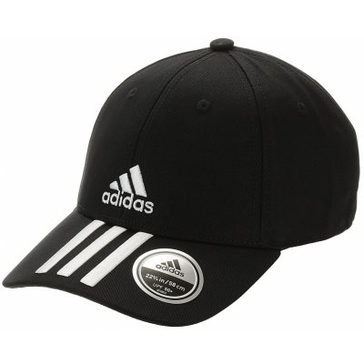 adidas Performance Baseball 3 Stripes Cotton Twill Black/White/White – Zboží Mobilmania