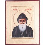 Ikona Svatý Šarbel 22 x 17 cm – Hledejceny.cz