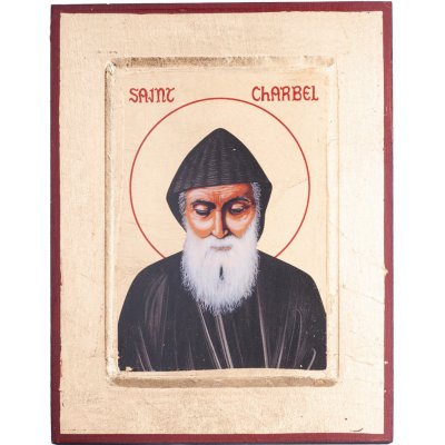 Ikona Svatý Šarbel 22 x 17 cm – Hledejceny.cz