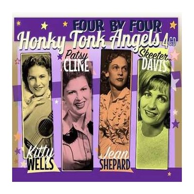 4 Kitty Wells, Patsy Cline, Jean Shepard, Skeeter Davis - Honky Tonk Angels CD