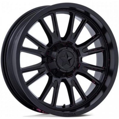 MSA Offroad Wheels M51 THUNDERlipS 7x24 5x114.3 ET0 matt black | Zboží Auto