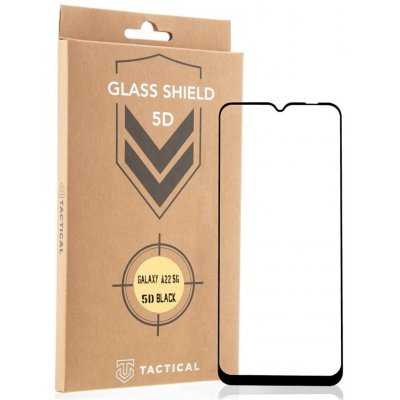 Tactical Glass Shield 5D pro Samsung Galaxy A22 5G Black 8596311154171 – Zboží Mobilmania