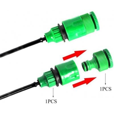 MXM Rychlospojka mezi 1/2" zahradní hadici a 4 / 7mm distribuční hadici – Sleviste.cz