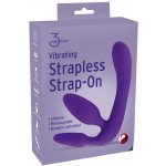 You2Toys Triple Teaser Vibrating Strapless Strap On – Zboží Dáma