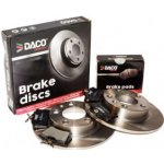 Brzdy kotouče a desky zadní ŠKODA FABIA I II 232mm - DACO | Zboží Auto