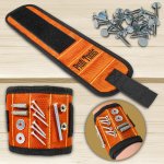 Profi Tools Magnetický náramek pro kutily, 32 x 9 cm, oranžový – Sleviste.cz