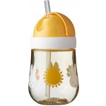 Mepal Mio Miffy Explore žlutý plastový kelímek hrnek pro děti s brčkem 300 ml – Zboží Dáma