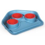 MPS Italia trojmiska 49 x 40 cm 3 x 470 ml plastové – Zboží Mobilmania