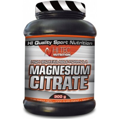 Hi Tec Nutrition Magnesium citrate 300 g – Hledejceny.cz