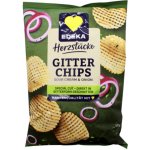 Edeka mřížkované brambůrky se zakysanou smetanou a cibulí 125g – Sleviste.cz