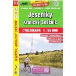 JESENÍKY KRÁLICKÝ SNĚŽNÍK 1:60 000 CYKLOMAPA 118 – Zboží Dáma