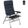 Zahradní židle a křeslo 611/918 Kempingová skládací židle Crespo XXL DELUXE anthrazit do 200kg