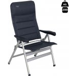 611/918 Kempingová skládací židle Crespo XXL DELUXE anthrazit do 200kg – Zboží Dáma
