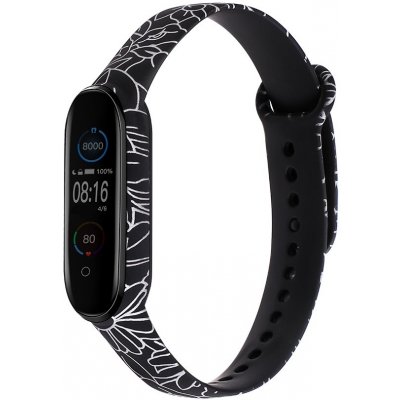 Xiaomi Mi Band 5/6 náhradní náramek Bílé čáry MBSCZ-5BICA – Sleviste.cz