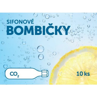 bombičky SIFON (plyn CO2) náplň 10ks – Sleviste.cz