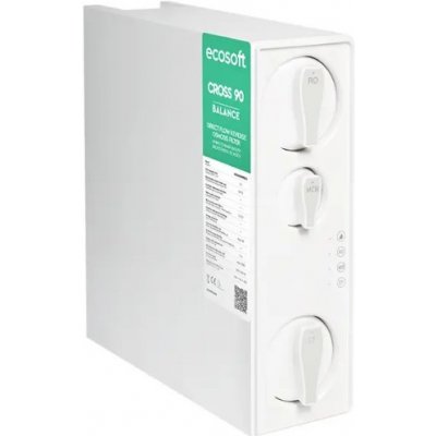 Reverzní osmóza ecosoftwater RObust CROSS 90 Balance s mineralizátorem HYRObust90-Balance – Hledejceny.cz