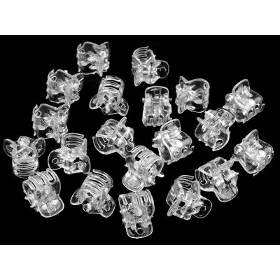 Prima-obchod Skřipec do vlasů malý 10x13 mm transparent, barva 1 transparent – Zbozi.Blesk.cz